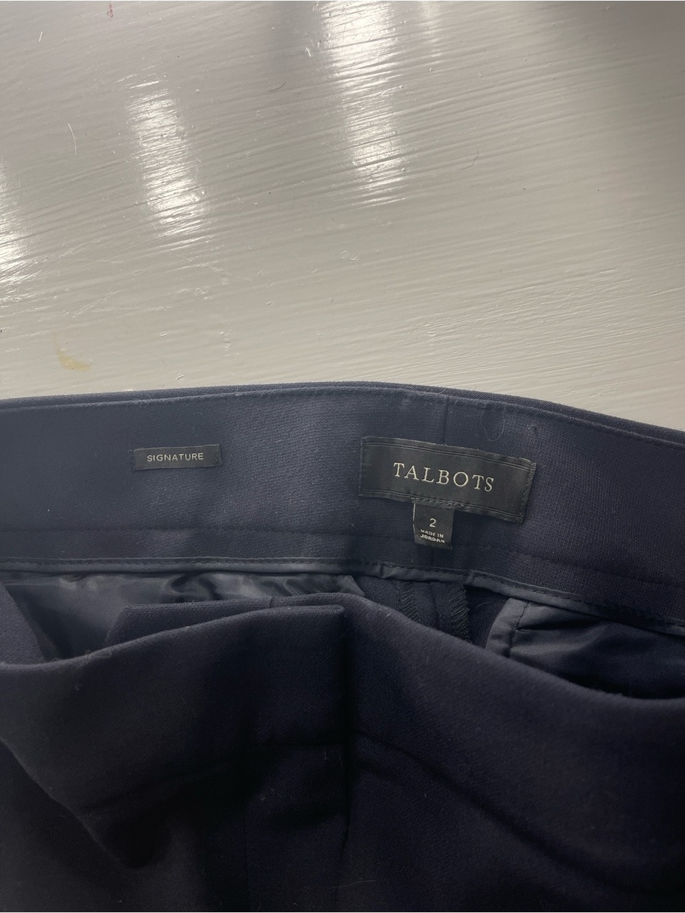 Talbots Navy Signature woman’s Pants